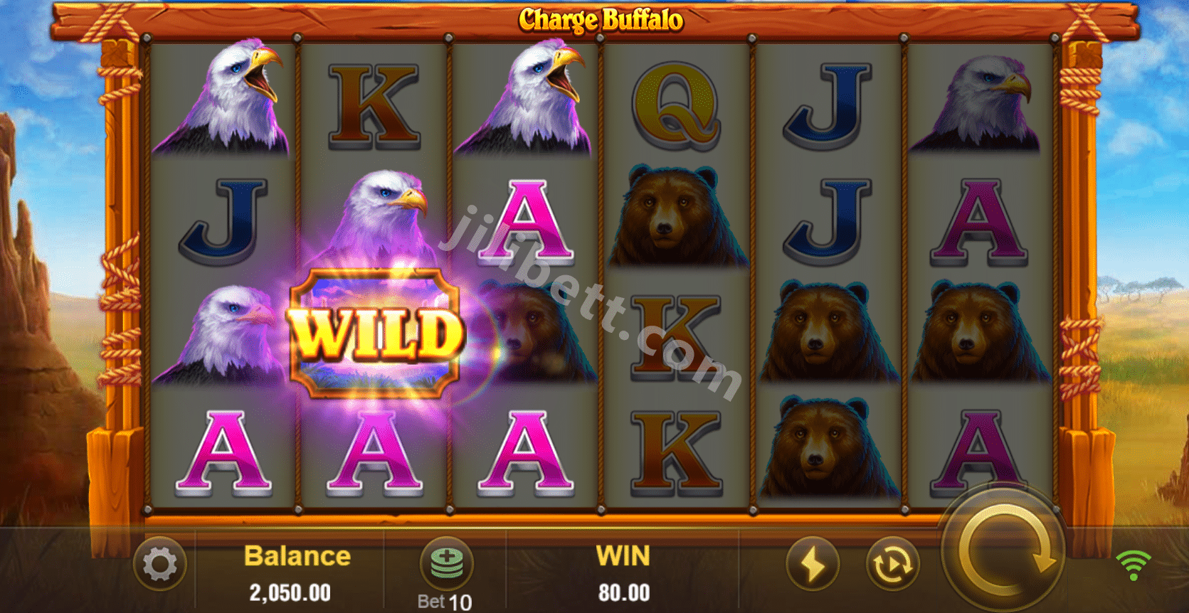 Charge Buffalo Face-01