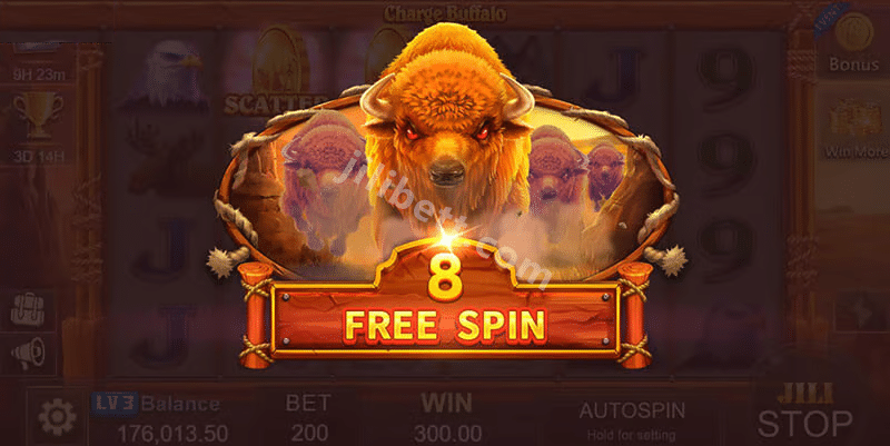Charge Buffalo Free Spin-01