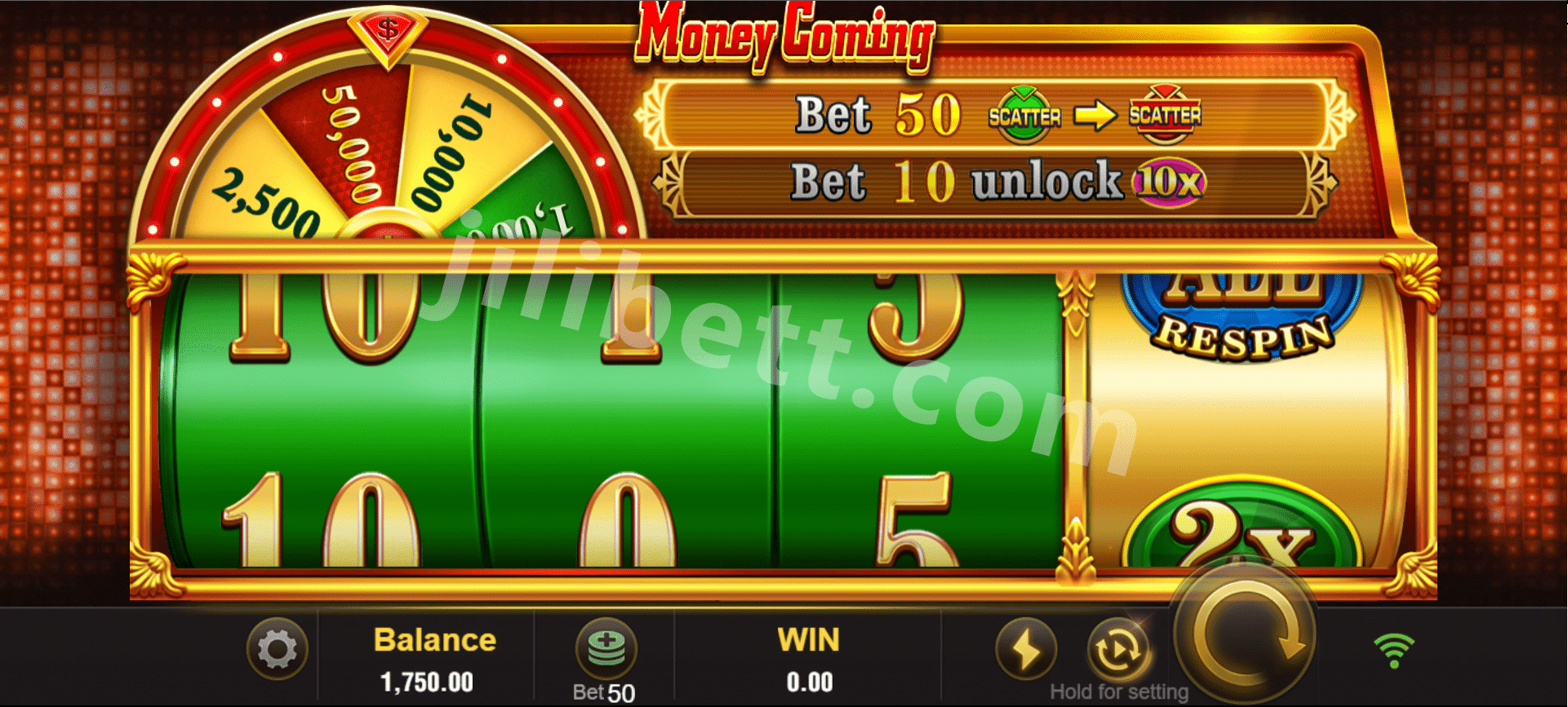 Money Coming Spin-01